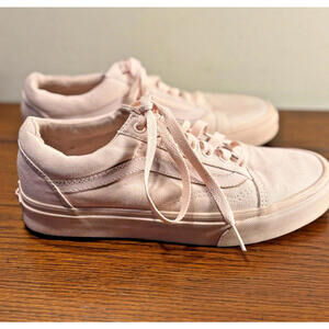 VANS Old Skool Women’s Size 8.5 Pink Casual Skate Low Top Sneakers